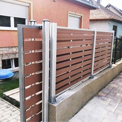 Un bon prix. Tableau de porte extérieur en WPC Matériau composite en bois plastique ignifuge en ligne