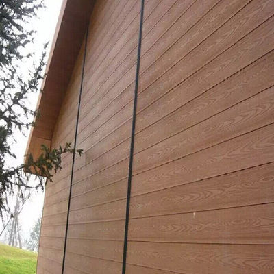 Un bon prix. Parement extérieur en WPC Parement résistant aux UV Panneaux muraux en bois synthétique CE en ligne