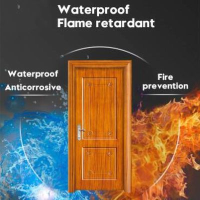Un bon prix. Porte en WPC imperméable à l' eau et insonorisée Porte en bois polymère composite en ligne