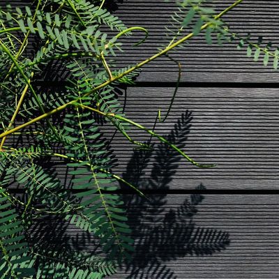 Un bon prix. Surfaces commerciales en bois plastique à effet de feu surfaces composites en bois WPC en ligne