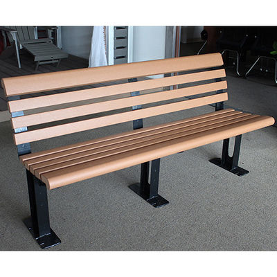 Un bon prix. Banquette en bois en plastique en WPC Chaise de jardin en WPC étanche Faible entretien en ligne